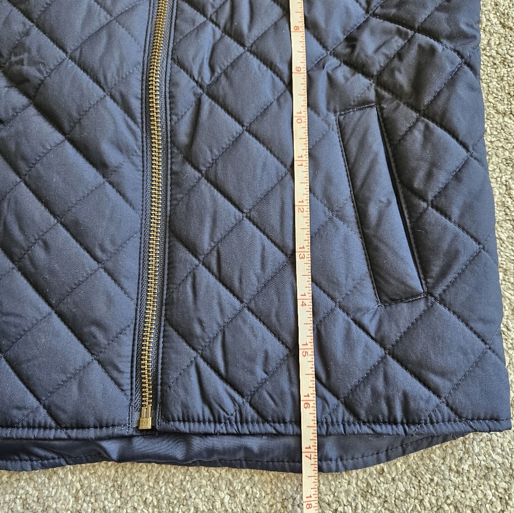 Crewcuts Boys Quilted Zip Front Vest, Xs/ 4-5, Blue - Picture 11 of 13